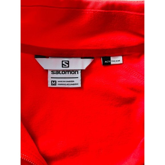 NWT Salomon Acti Therm Body Comfort Fleece Zip Jacket Women's Sz M - Picture 8 of 8